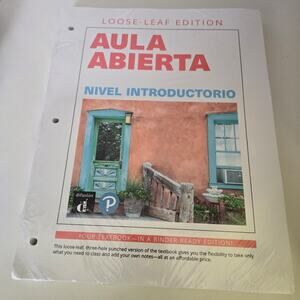 aula abierta nivel introductorio loose leaf edition  by diffusion